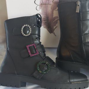 Jessica Simpson Kirlah (Women's) Combat Boot - 10 M